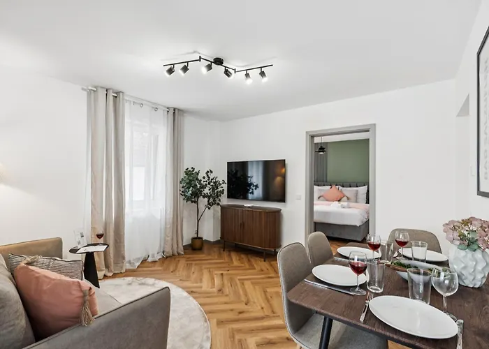 At Weinmeister - Talpark - 2-zimmer Am Kurpark & Reha-zentrum Appartement *